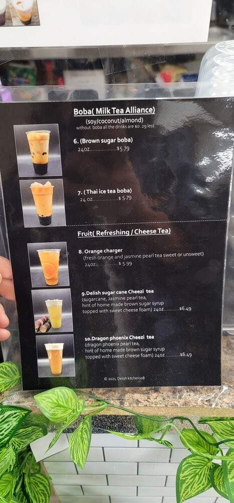 Delish Kitchen 108 - Portland, OR menu_pic