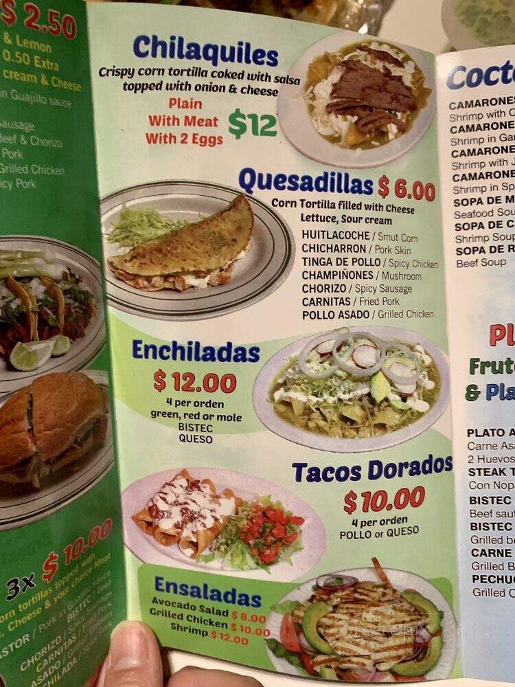 El Nuevo Tamarindo - Brooklyn, NY menu_pic