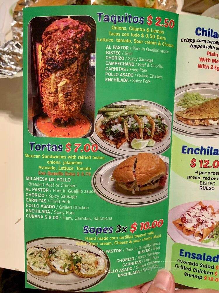 El Nuevo Tamarindo - Brooklyn, NY menu_pic
