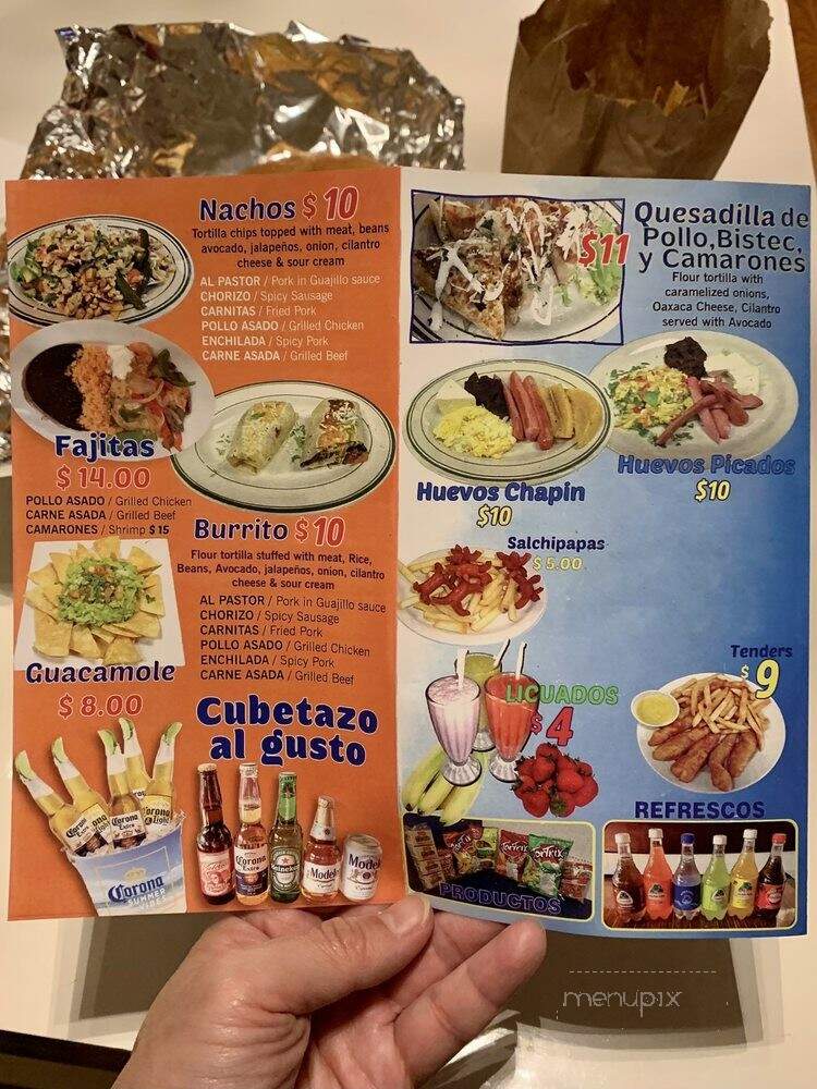 El Nuevo Tamarindo - Brooklyn, NY menu_pic