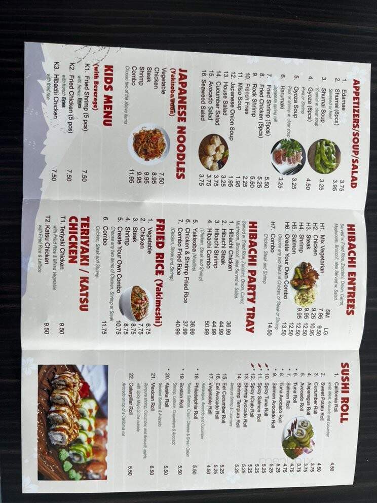 Hibachi Express - Lakeland, FL menu_pic