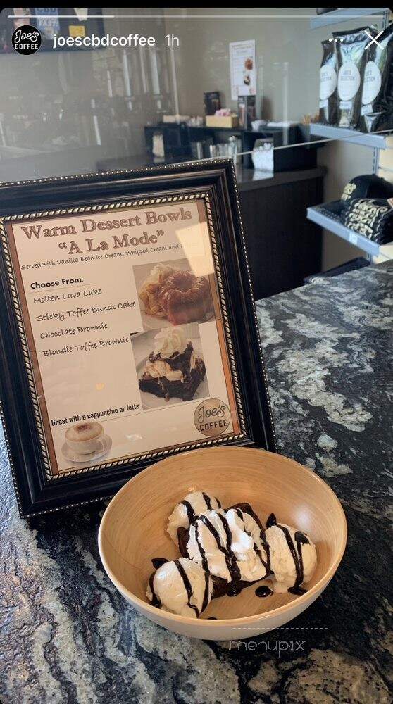 Joe's Coffee & CBD Health Cafe - Novi, MI menu_pic