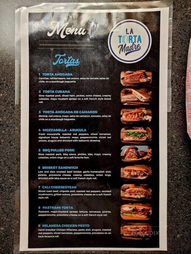 La Torta Madre - Ontario, CA menu_pic