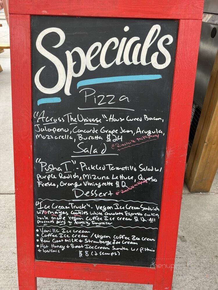 Pizza Cassette - San Diego, CA menu_pic