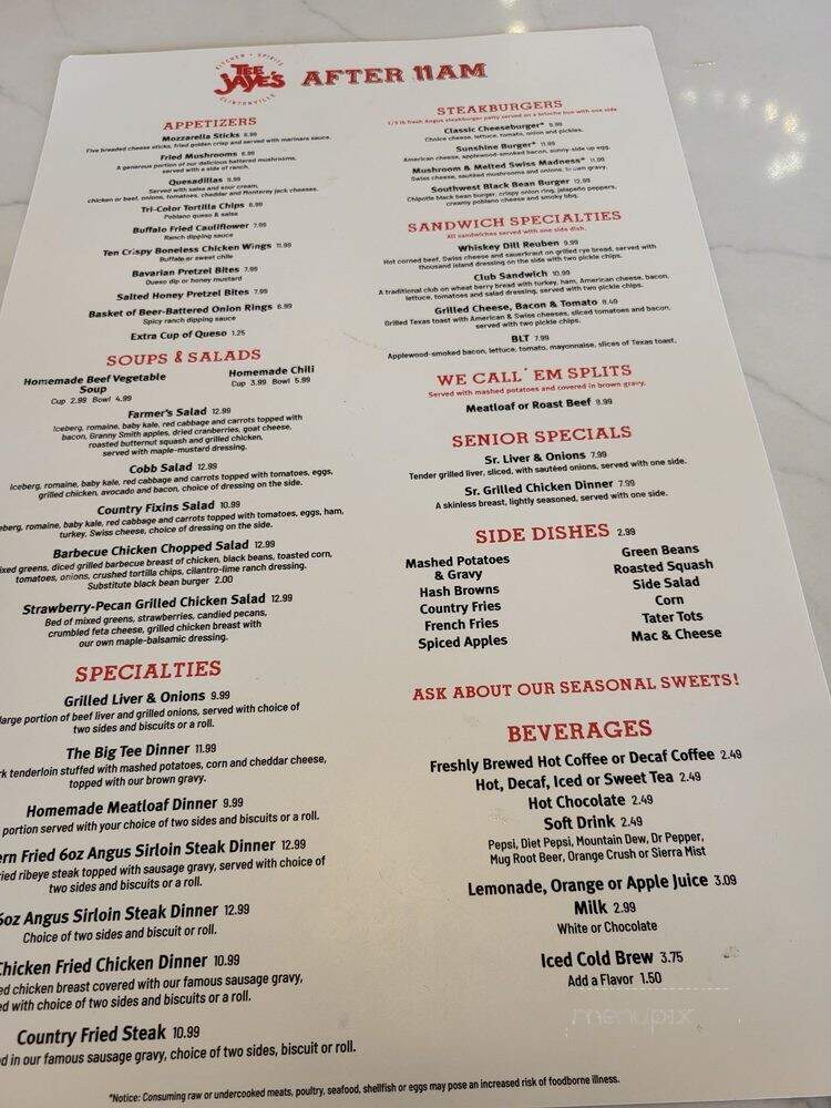 Tee Jays Kitchen - Columbus, OH menu_pic
