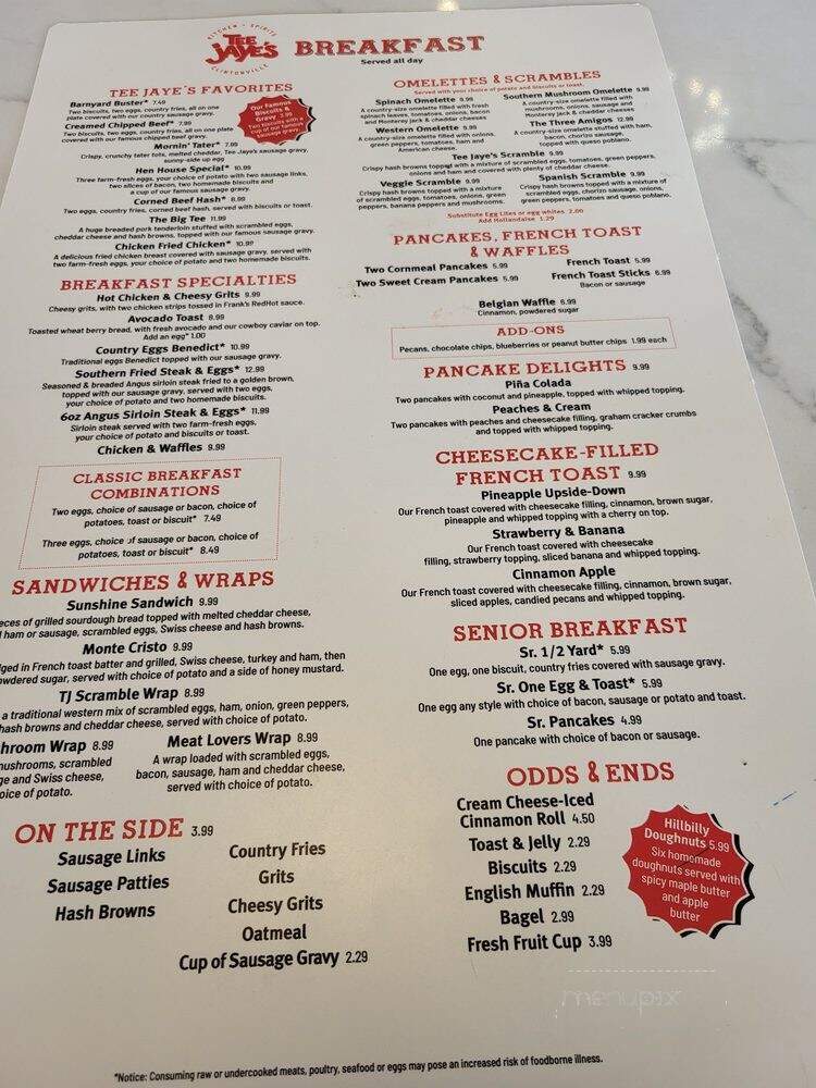 Tee Jays Kitchen - Columbus, OH menu_pic