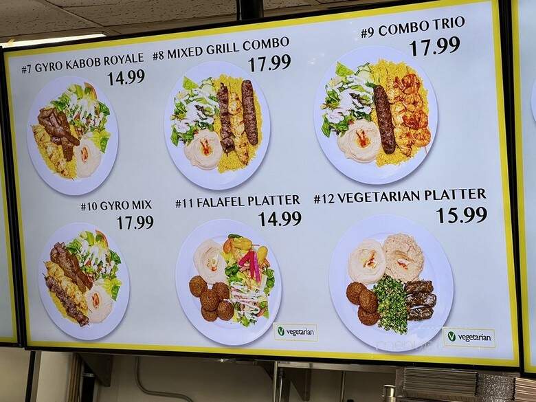 The Green Olive Mediterranean Cuisine - Pismo Beach, CA menu_pic