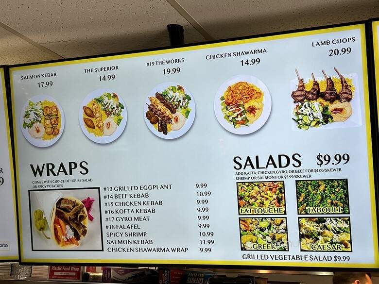 The Green Olive Mediterranean Cuisine - Pismo Beach, CA menu_pic