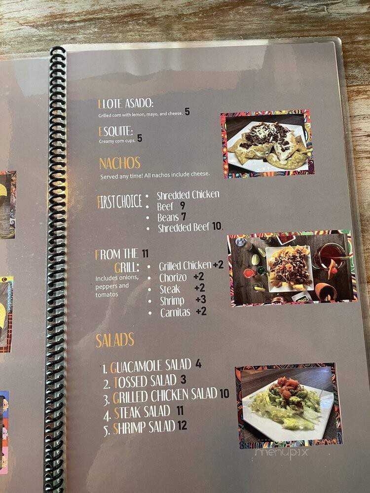 5 De Mayo Restaurant - Indianapolis, IN menu_pic