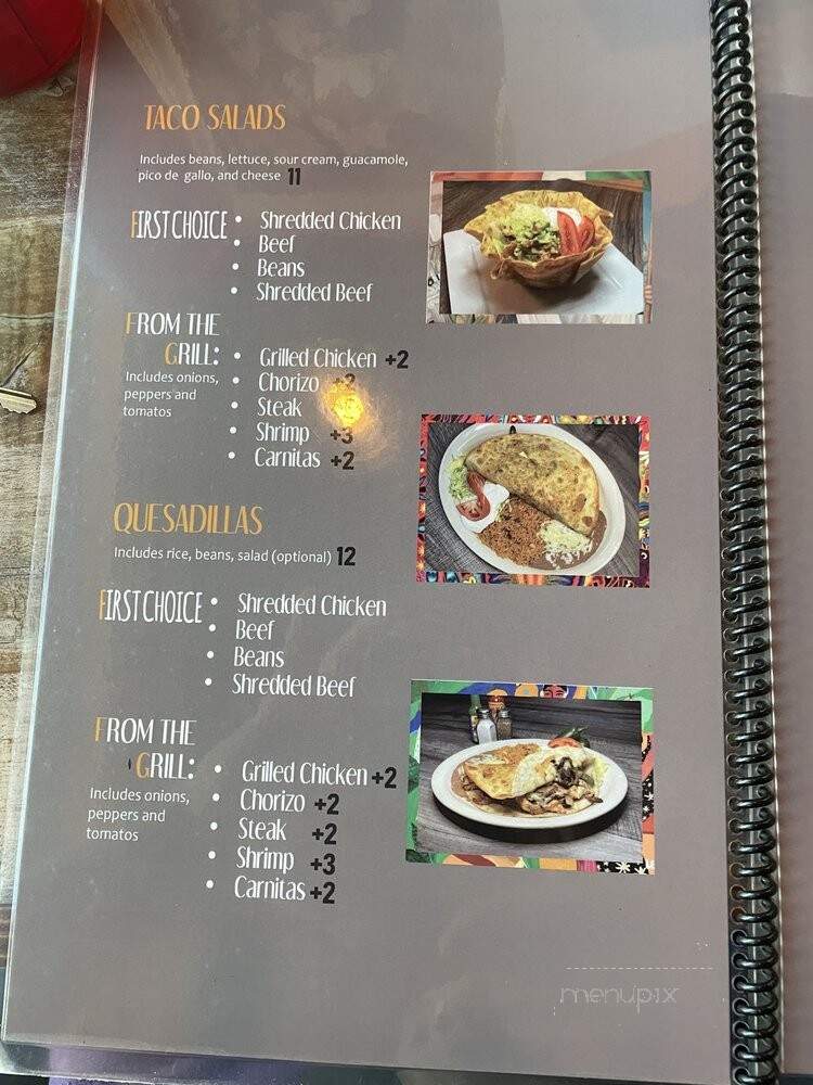5 De Mayo Restaurant - Indianapolis, IN menu_pic