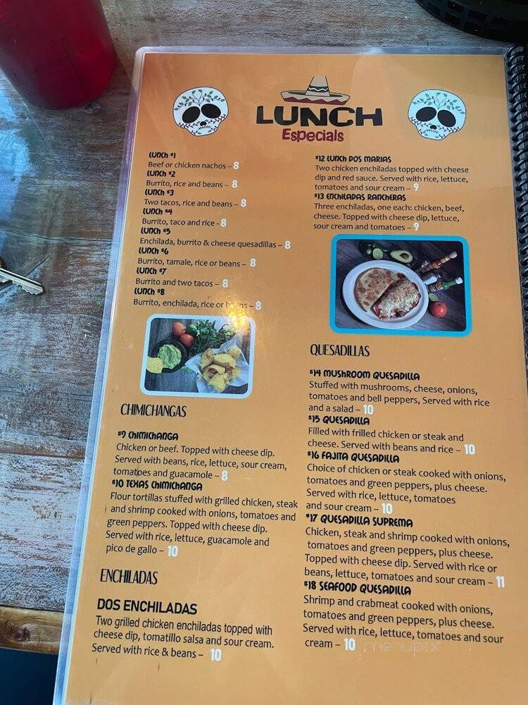 5 De Mayo Restaurant - Indianapolis, IN menu_pic