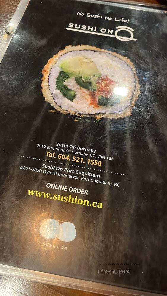 Sushi On - Burnaby, BC