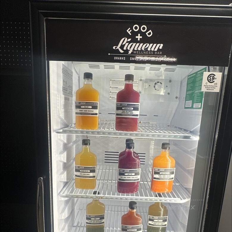 Food & Liqueur Wellness Bar - Inglewood, CA menu_pic