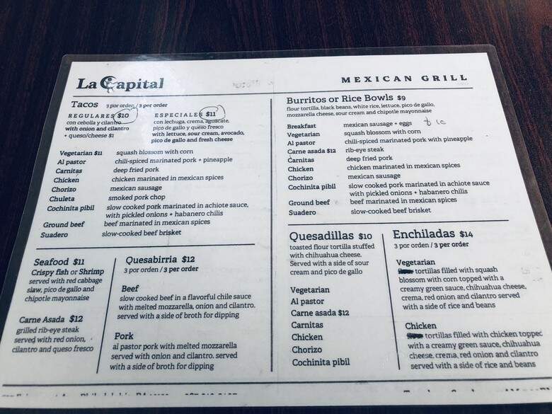 La Capital Mexican Grill - Philadelphia, PA