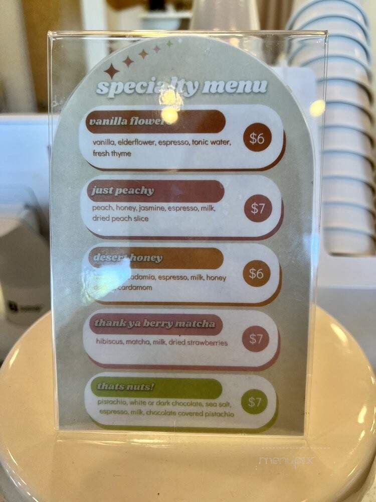 Light Heart Coffee - Scottsdale, AZ menu_pic