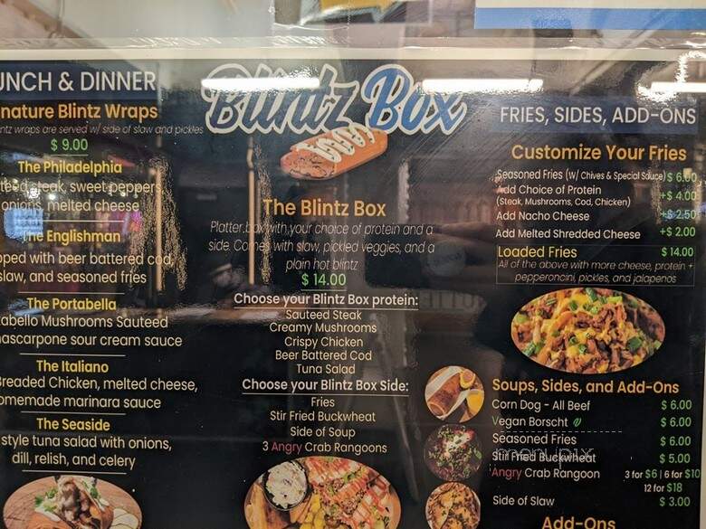 Blintz Box - New York, NY menu_pic