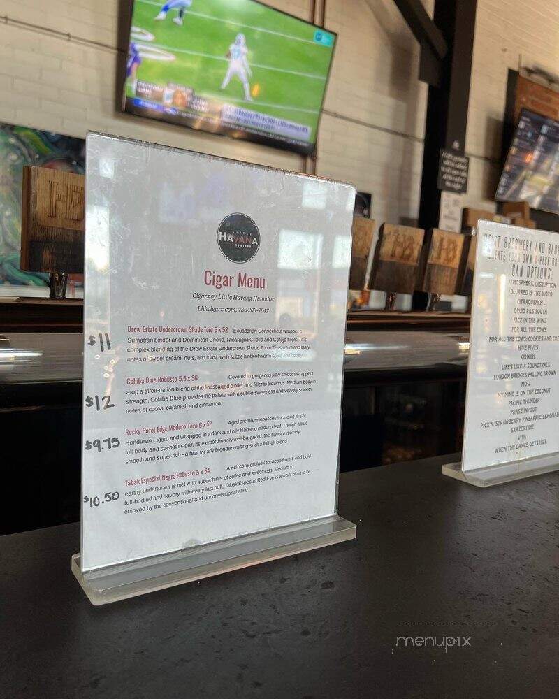 Livy's Neapolitan Pizzeria - Charlotte, NC menu_pic