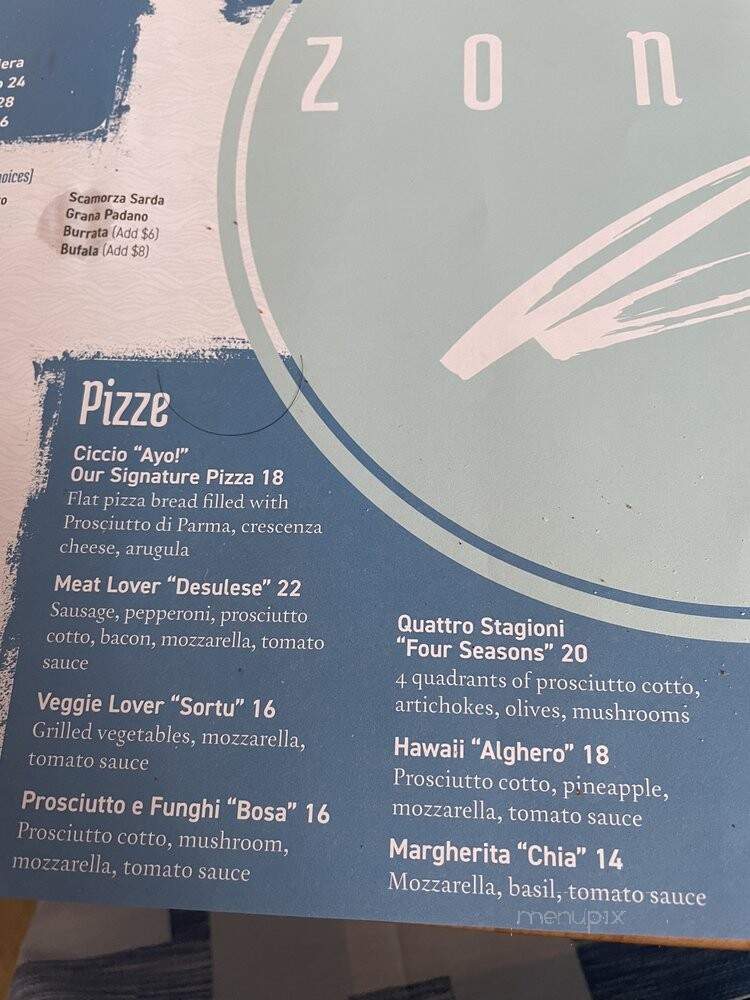 Zona Blu - West Palm Beach, FL menu_pic