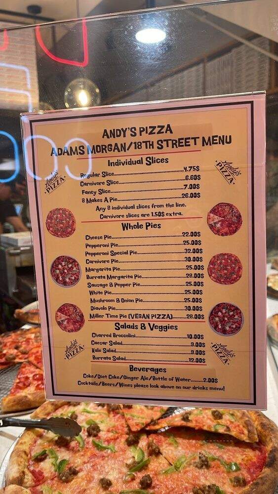Andy's Pizza - Washington, DC