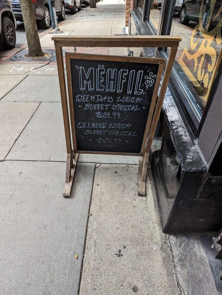 Mehfil - Asheville, NC menu_pic