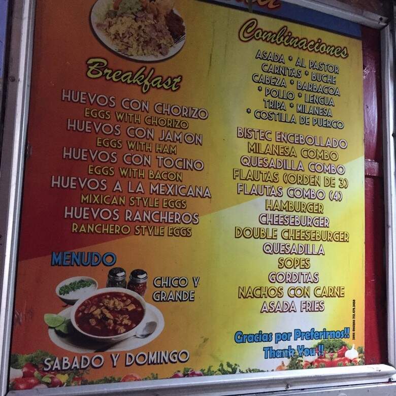 The Happy Tacos - Los Angeles, CA menu_pic