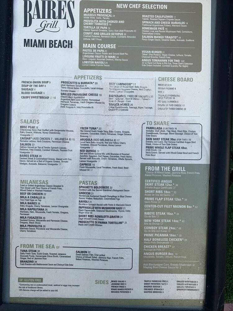 Baires Grill - Miami Beach, FL