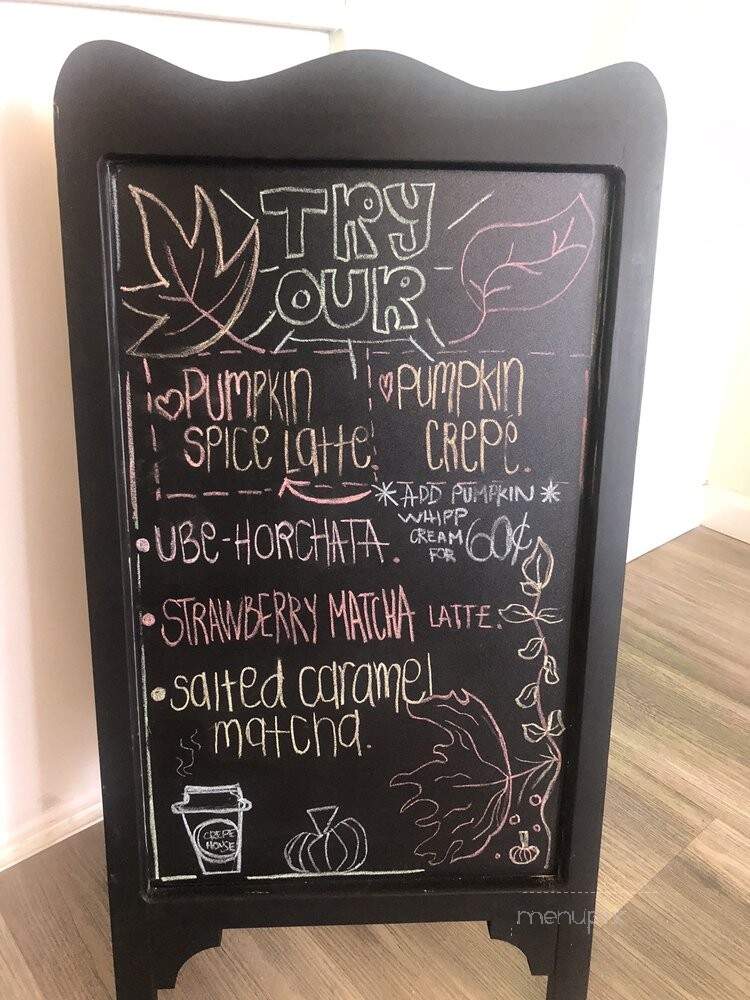 The Crepehouse Cafe - La Palma, CA menu_pic