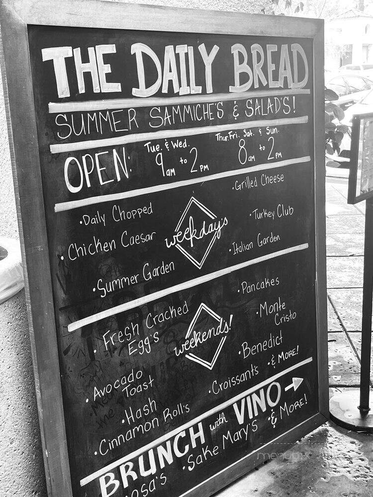 The Daily Bread - Las Vegas, NV menu_pic