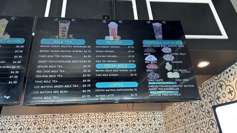 Koio Tea Shoppe - Ontario, CA menu_pic