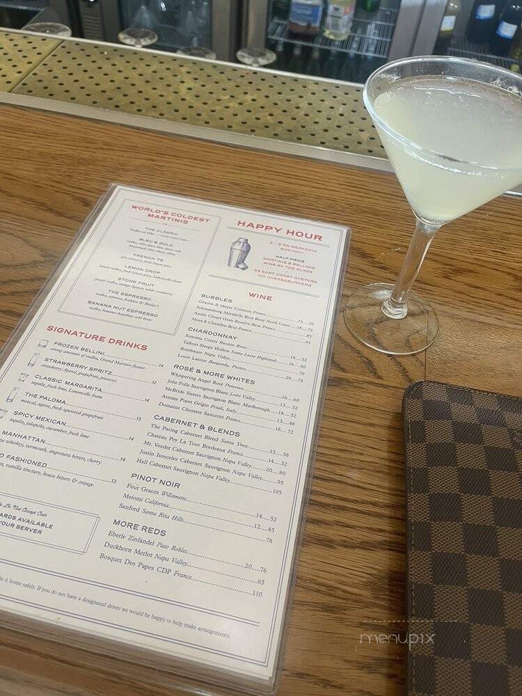 Hudson House - Irving, TX menu_pic