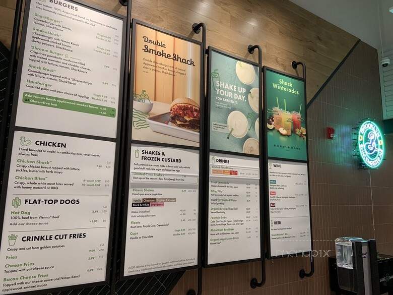 Shake Shack - Rochester Hills, MI menu_pic