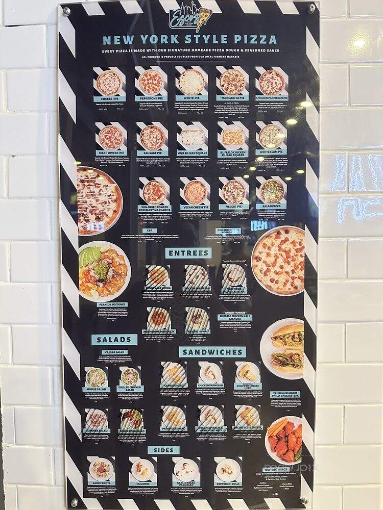 Esco's Pizza - Los Angeles, CA menu_pic