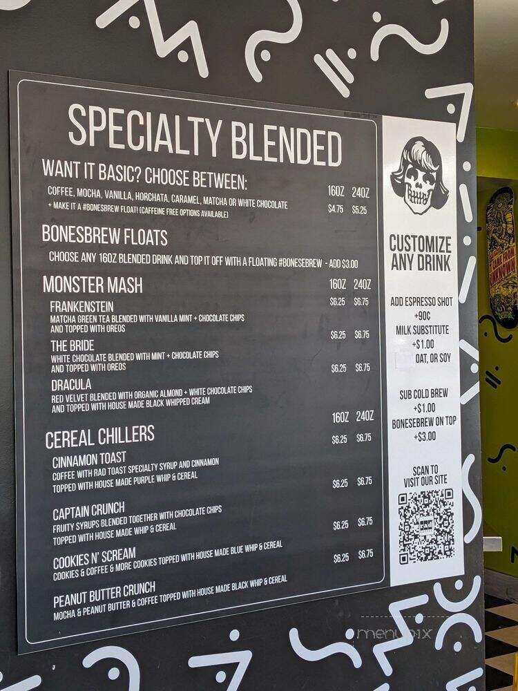 Rad Coffee - Long Beach, CA menu_pic