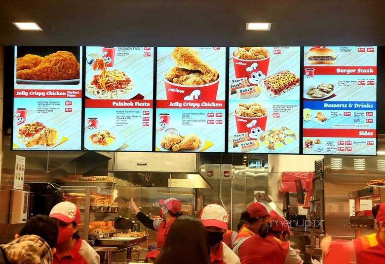 Jollibee - Vancouver, BC menu_pic
