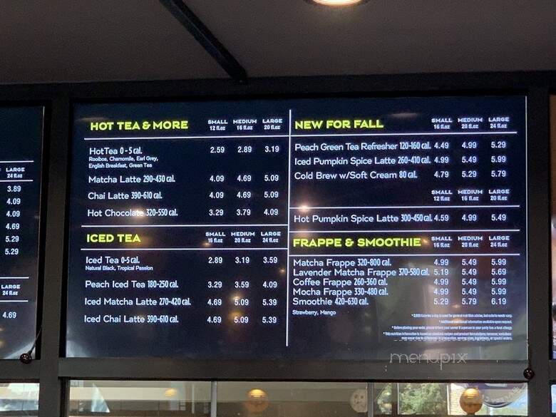 Paris Baguette - San Gabriel, CA menu_pic