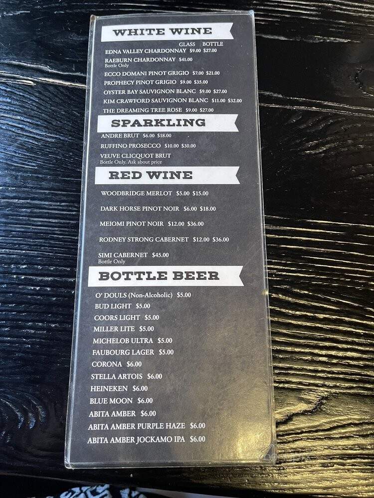 Armantine Seafood and Spirits - New Orleans, LA menu_pic