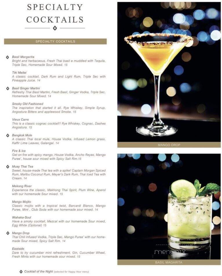 Noi Thai Cuisine - Seattle, WA menu_pic
