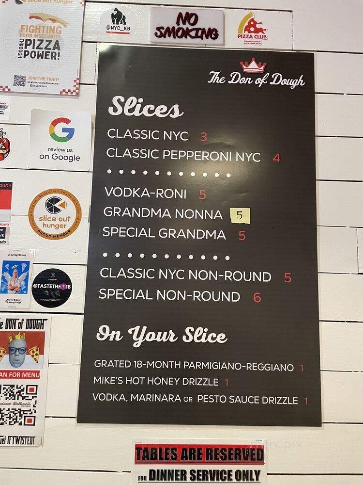 Bellucci's Pizzeria - Astoria, NY menu_pic