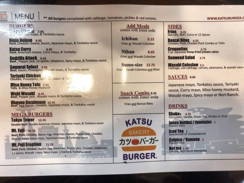 Katsu Burger - Edmonds, WA
