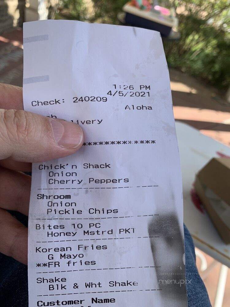 Shake Shack - Ardmore, PA menu_pic