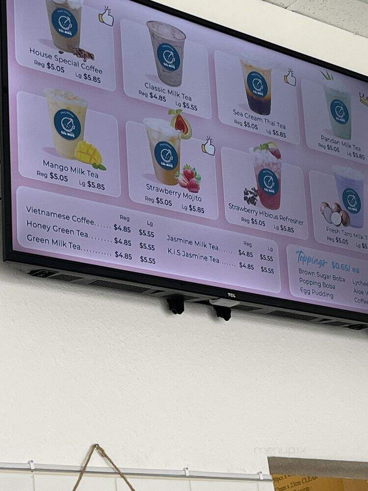 Tea Mug Boba - Los Angeles, CA menu_pic