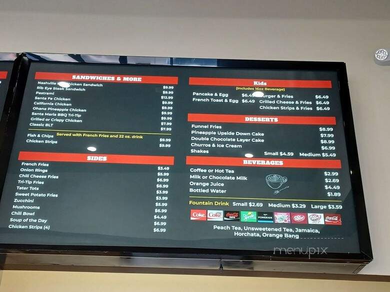 The Hitch Burger Grill - Upland, CA menu_pic