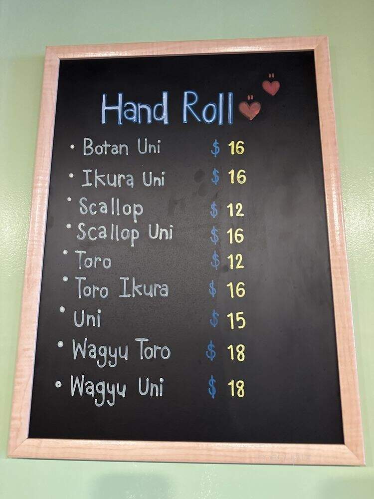 Genki Omakase - New York, NY menu_pic