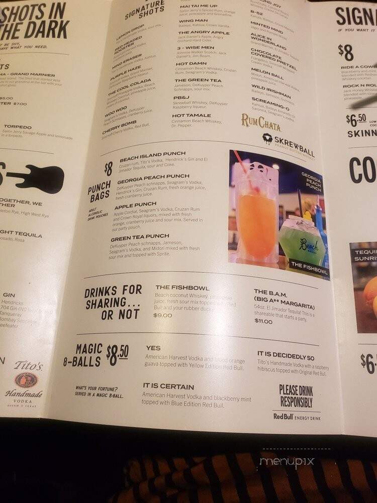 Wild Wing Cafe - Charlotte, NC menu_pic