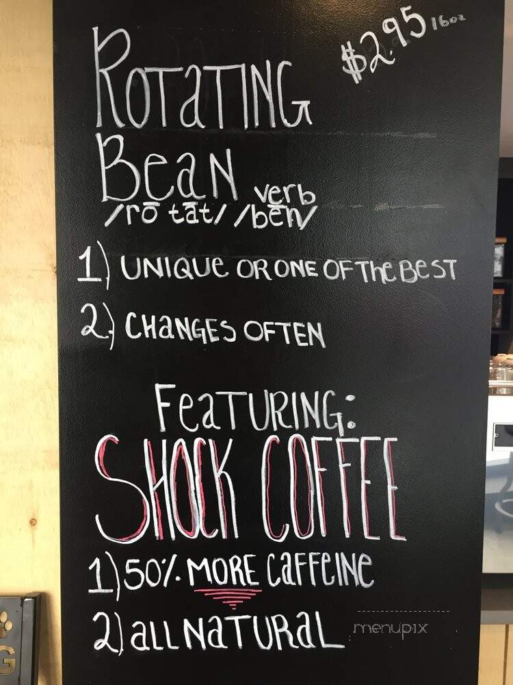 The Ville Caffeine Bar - Halifax, NS menu_pic