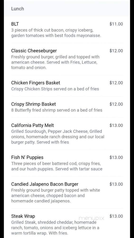 Country Club Cafe & 3C's Catering - Fallon, NV menu_pic