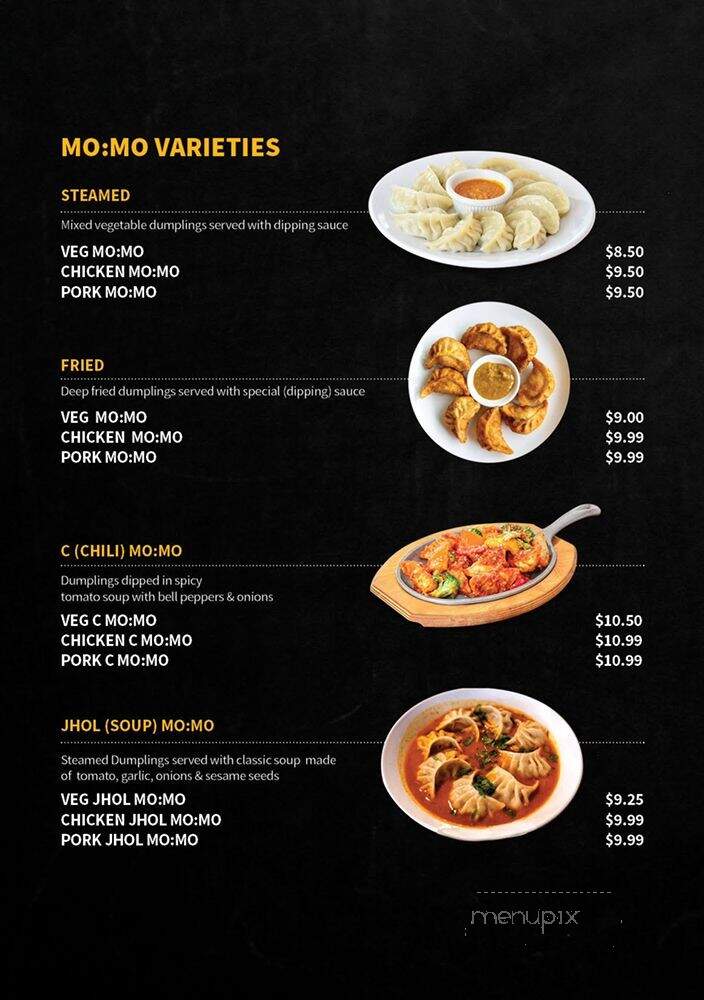 Annapurna Kitchen - Erie, PA menu_pic