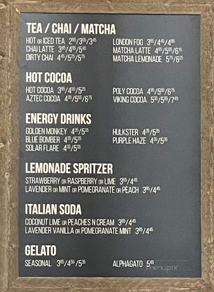 Alpha Cafe - Salt Lake City, UT menu_pic