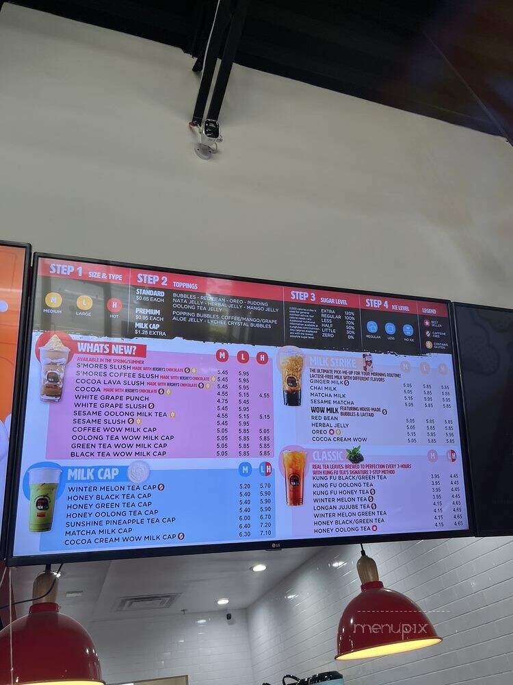 Kung Fu Tea - Port Charlotte, FL menu_pic