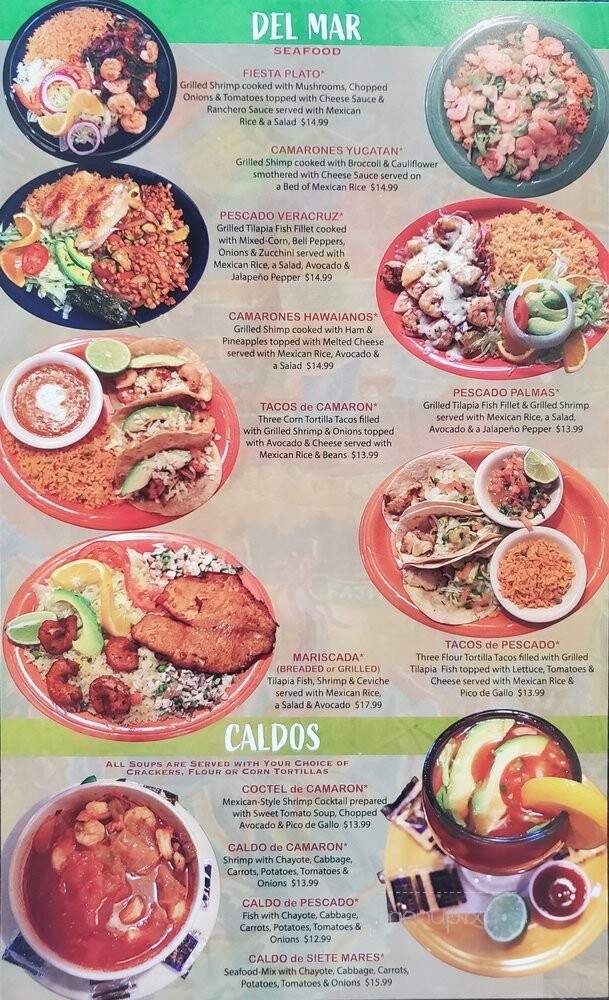 Las Palmas Mexican Restaurant and Grill - Ames, IA menu_pic